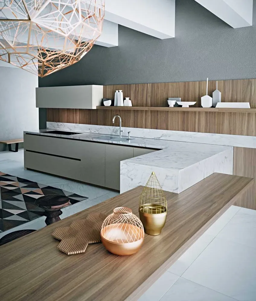 CUCINA con penisola Dibiesse Area 22 - Arredo Design