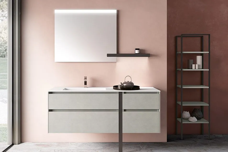 Mobile bagno Segno by Cerasa Linea Cartabianca