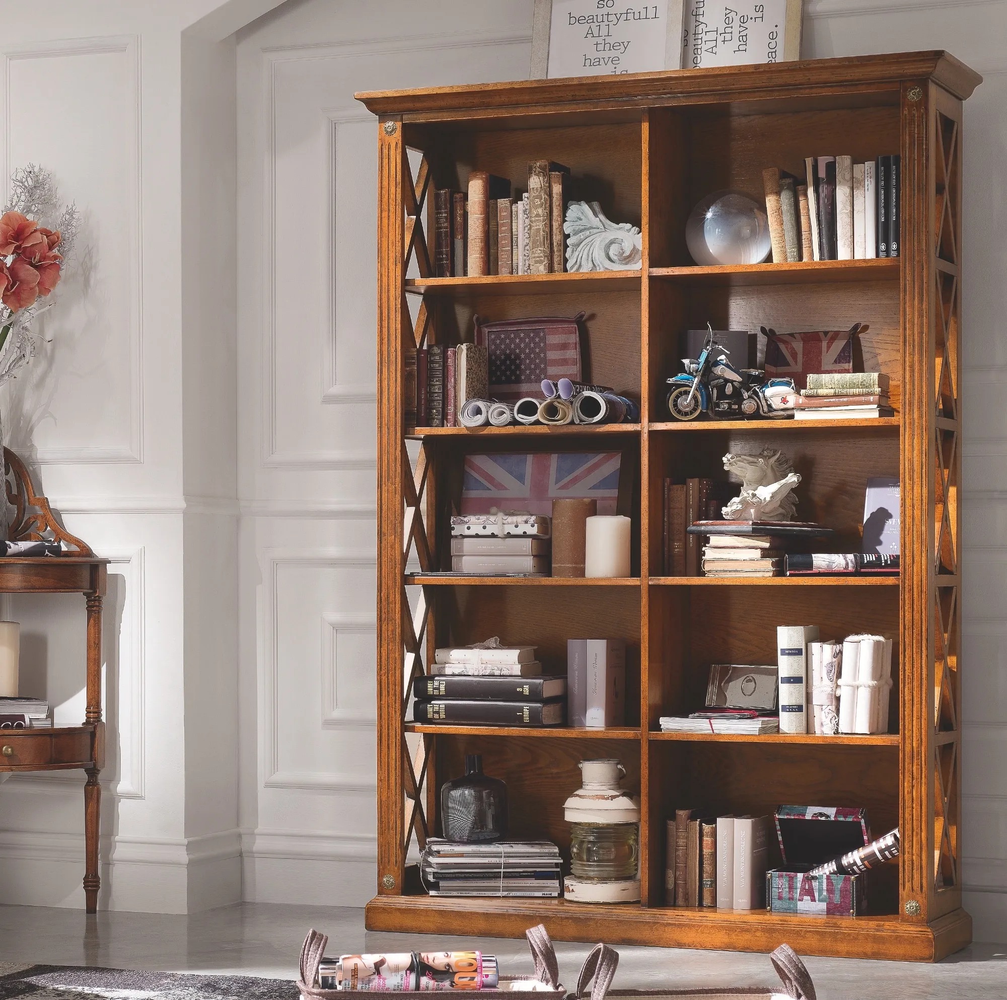Libreria Inglesina Legno Massello - Outlet del Tavolo