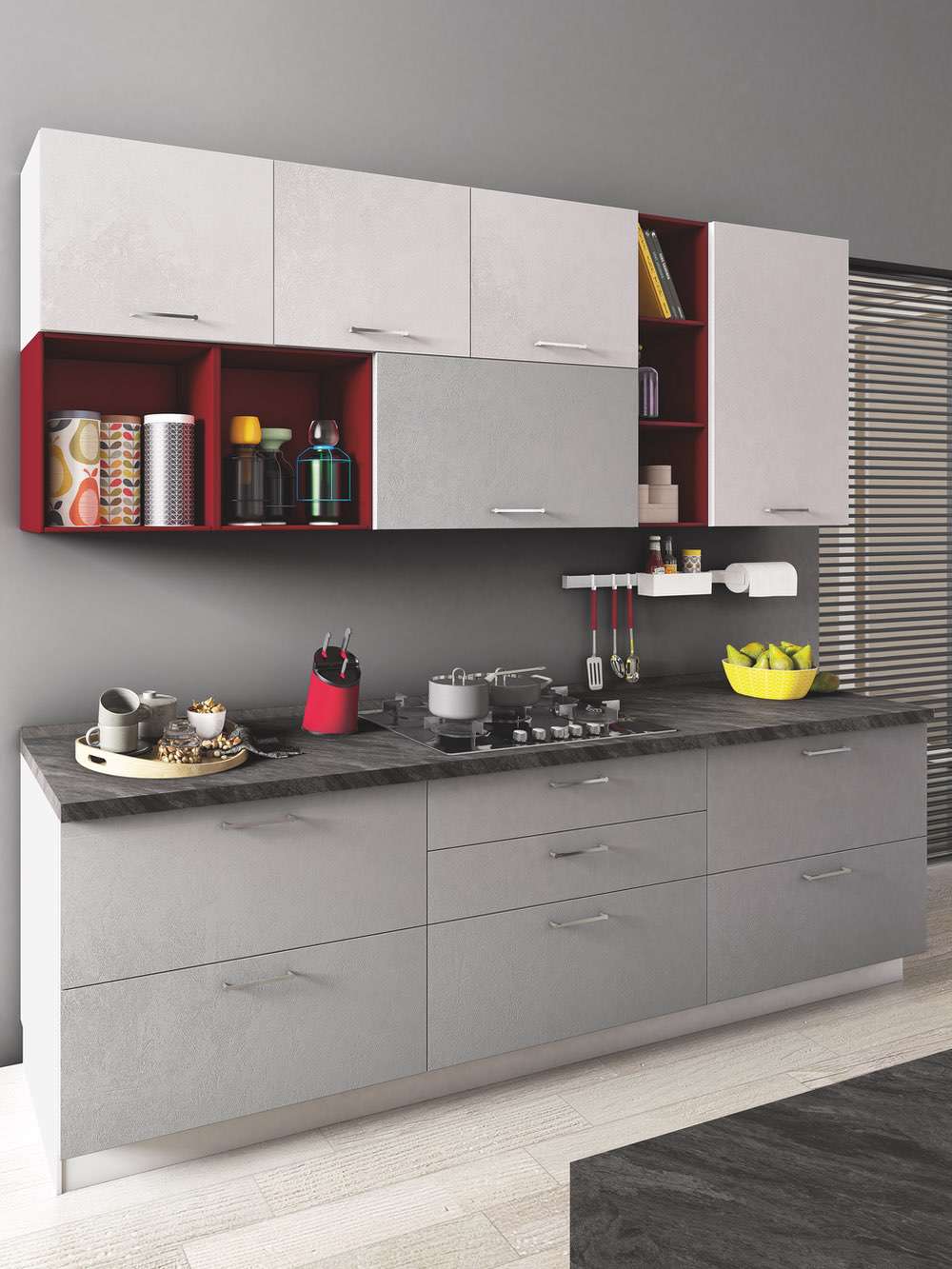 Cucina Moderna New Smart: Massima Capienza e Versatilità - Mercatopoli San Zeno Cassola