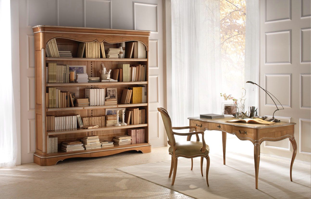 Libreria 700 in Ciliegio - Mobili Artigianali DVS